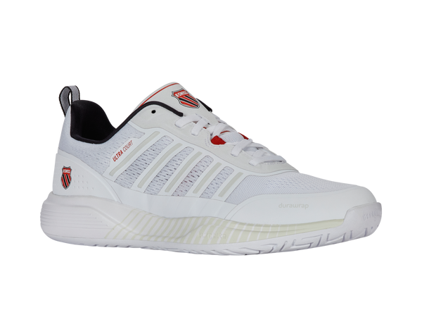 K Swiss ULTRA COURT WHITE/BLACK/MARS RED