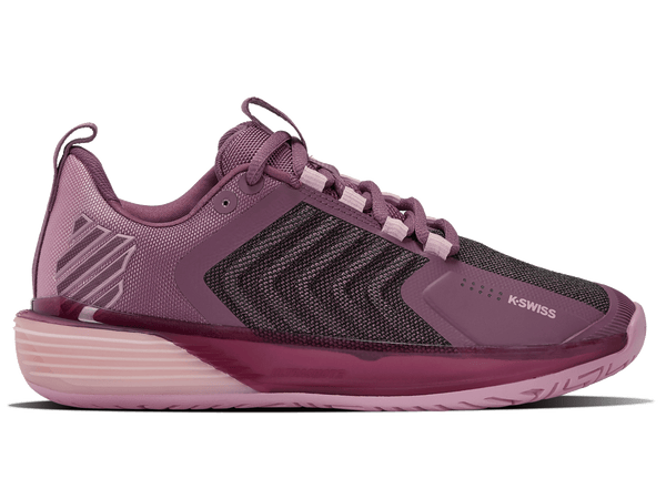 k swiss ULTRASHOT 3 GRAPE NECTAR/CAMEO PINK