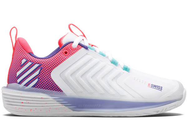 k swiss ULTRASHOT 3 WHITE/LIBERTY/FLUO PINK