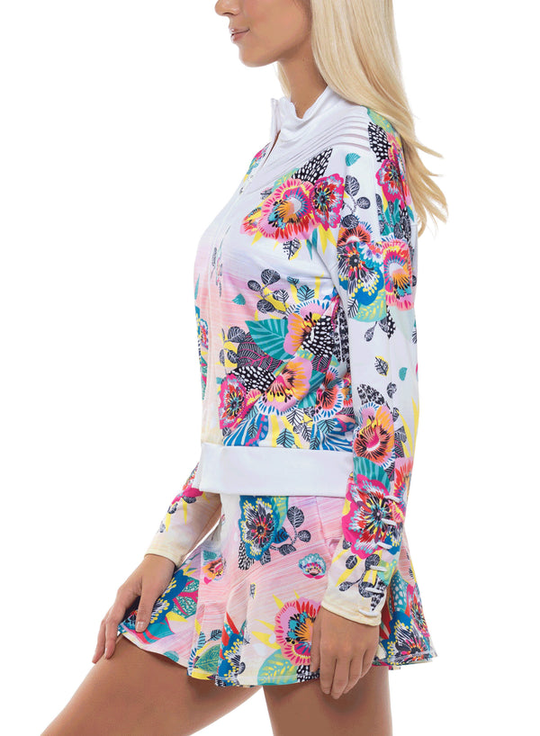 K Swiss LUCKY IN LOVE TROPI FUSION JACKET LUCKY IN LOVE TROPI FUSION JACKET