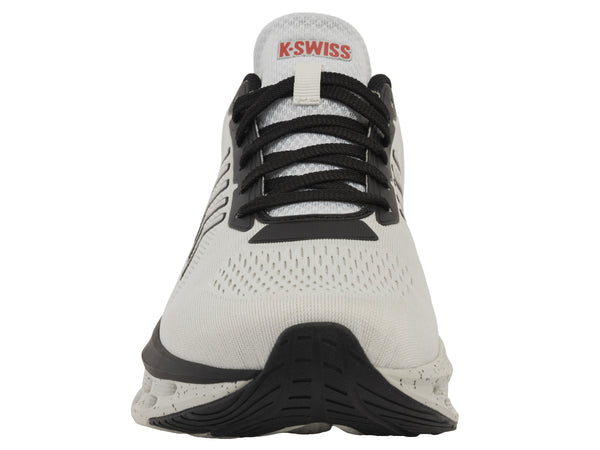 K Swiss MELROSE TUBES LITE OYSTER MUSHROOM/BLACK/MARS RED