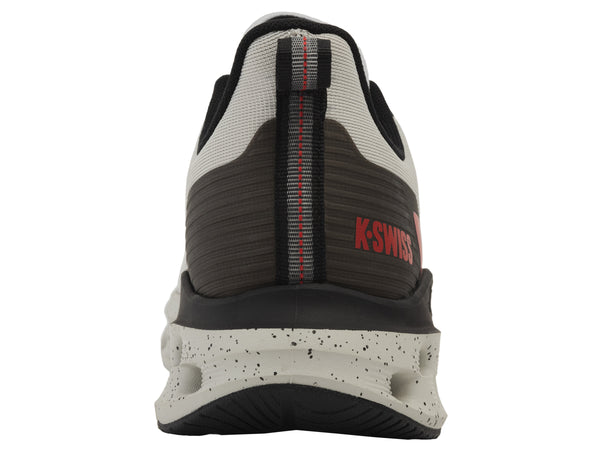 K Swiss MELROSE TUBES LITE OYSTER MUSHROOM/BLACK/MARS RED