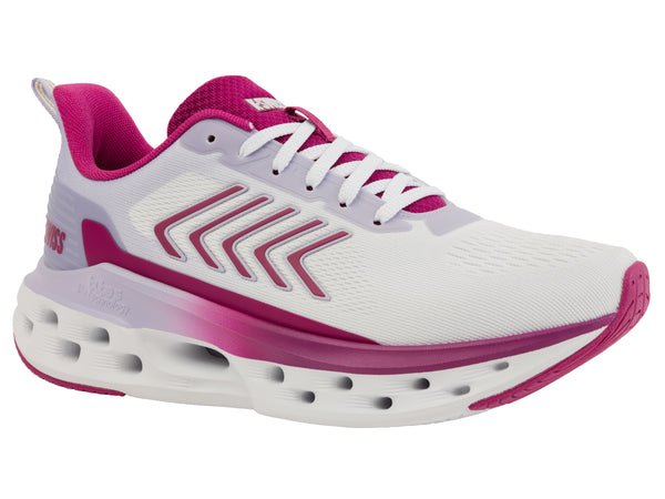 K Swiss MELROSE TUBES LITE WHITE/CACTUS FLOWER/LILAC