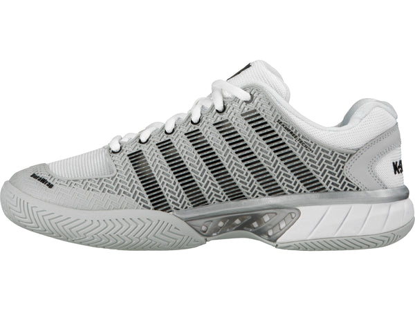 K Swiss MENS HYPERCOURT EXPRESS GLACIER GRAY/WHITE/SILVER