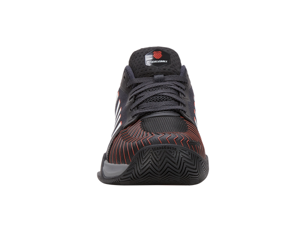 K Swiss PICKLEBALL SUPREME JET BLACK/STEEL GRAY/SPICY ORANGE