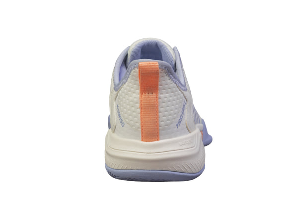 K Swiss PICKLEBALL SUPREME WHITE/HEATHER/PEACH FUZZ