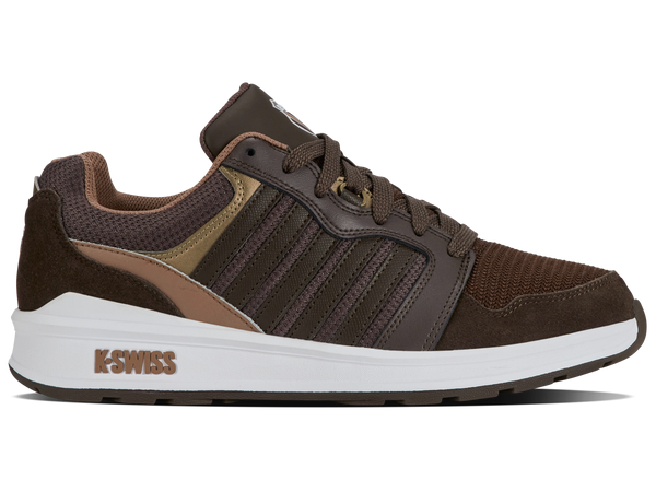 k swiss RIVAL TRAINER T CHOCOLATE BROWN/TOASTED COCONUT