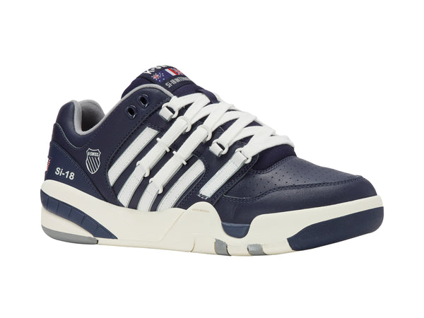 K Swiss SI-18 INTERNATIONAL C NAVAL ACADEMY/SNOW WHITE/BLANC DE BLANC