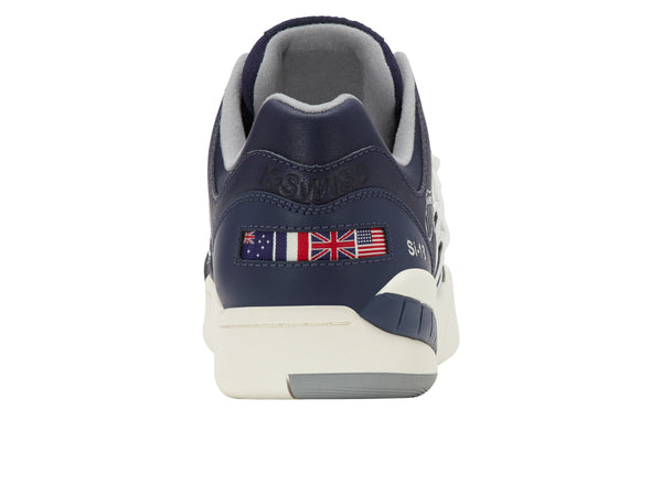 K Swiss SI-18 INTERNATIONAL C NAVAL ACADEMY/SNOW WHITE/BLANC DE BLANC