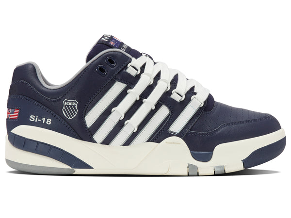 k swiss SI-18 INTERNATIONAL C NAVAL ACADEMY/SNOW WHITE/BLANC DE BLANC