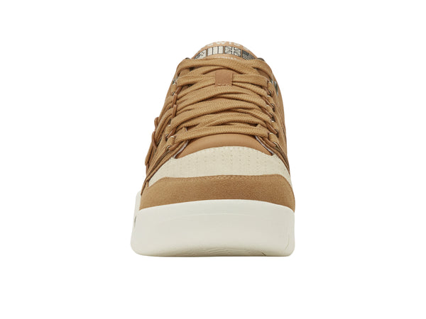 K Swiss SI-18 INTERNATIONAL SDE INDIAN TAN/CREME BRULEE/BURNT OLIVE/SNOW WHITE
