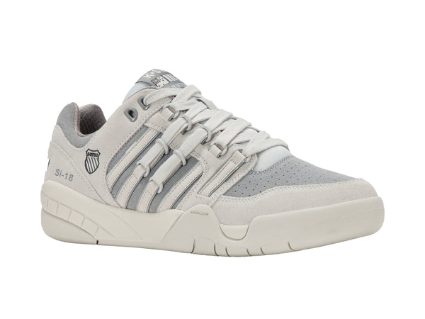 K Swiss SI-18 INTERNATIONAL SDE OYSTER MUSHROOM/ULTIMATE GRAY
