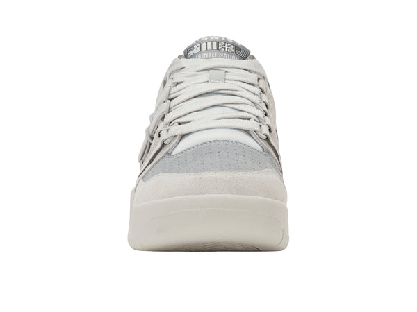 K Swiss SI-18 INTERNATIONAL SDE OYSTER MUSHROOM/ULTIMATE GRAY