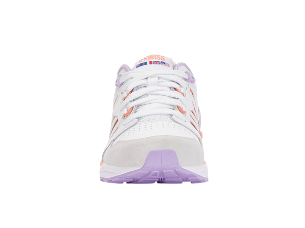 K Swiss SI-18 RANNELL WHITE/PURPLE ROSE/CANYON SUNSET