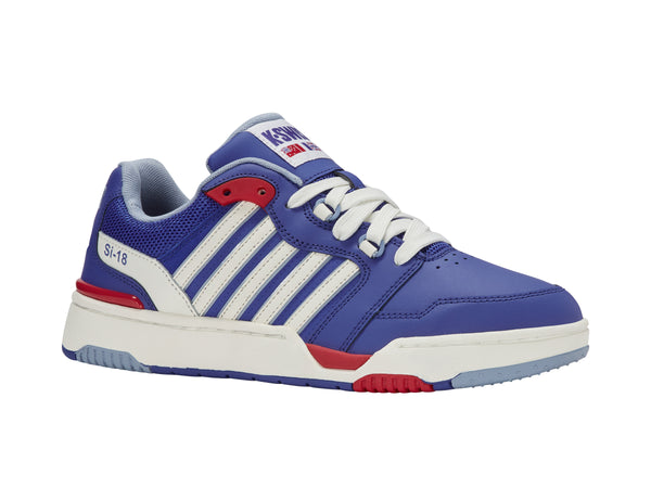 K Swiss SI-18 RIVAL SURF THE WEB/MARS RED/BLUE BLIZZARD