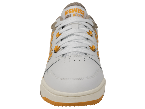 K Swiss SI-18 RIVAL WHITE/TAUPE/JURASSIC GOLD/SNOW WHITE