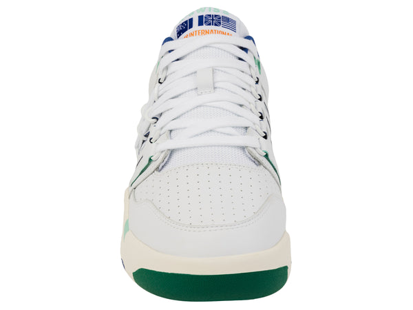 K Swiss SI-18 WHITE/GALAXY BLUE/LUSH MEADOW/VANILLA ICE/ORIOLE/B