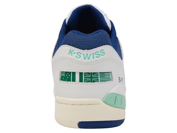 K Swiss SI-18 WHITE/GALAXY BLUE/LUSH MEADOW/VANILLA ICE/ORIOLE/B