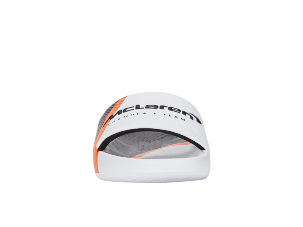 K Swiss SLIDE SANDAL X MCLAREN F1 TEAM WHITE/BLACK/PAPAYA
