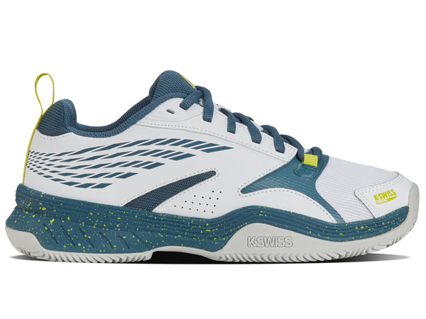 k swiss SPEEDEX PADEL WHITE/INDIAN TEAL/EVENING PRIMROSE