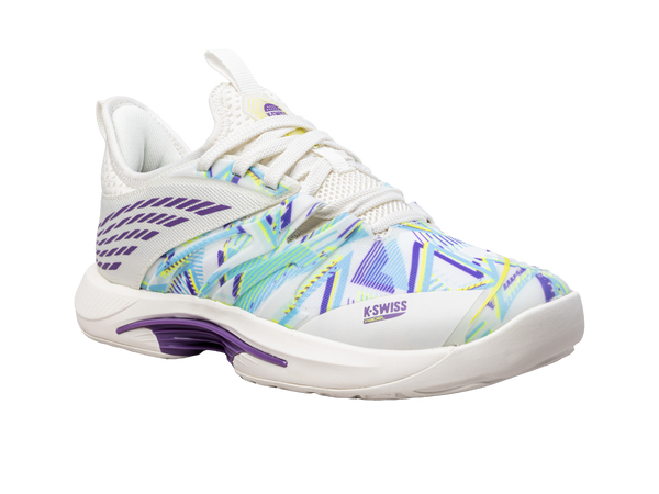 K Swiss SPEEDTRAC PADEL SNOW WHITE/PURPLE HEART/EVENING PRIMROSE