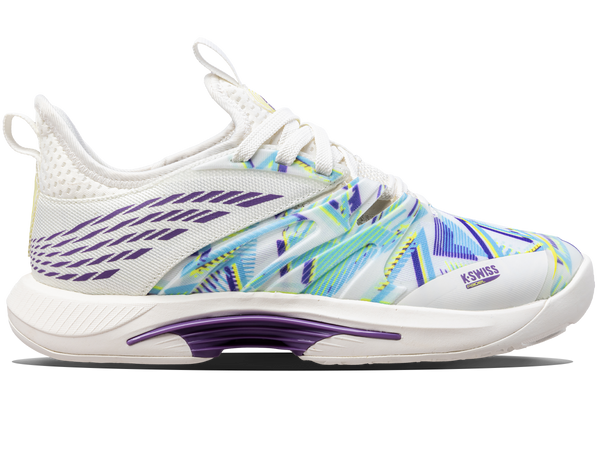 k swiss SPEEDTRAC PADEL SNOW WHITE/PURPLE HEART/EVENING PRIMROSE