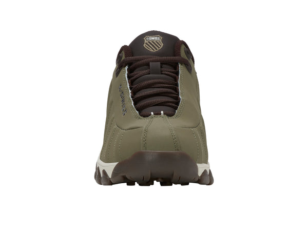 K Swiss ST329 CMF BURNT OLIVE/LIGHT GRAY/BLACK COFFEE/DARK GUM