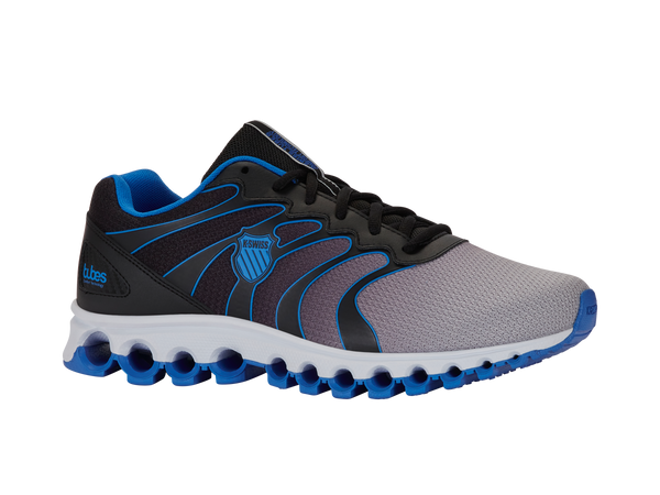 K Swiss TUBES 200 BLACK/BRILLIANT BLUE/VAPOR BLUE WHITE