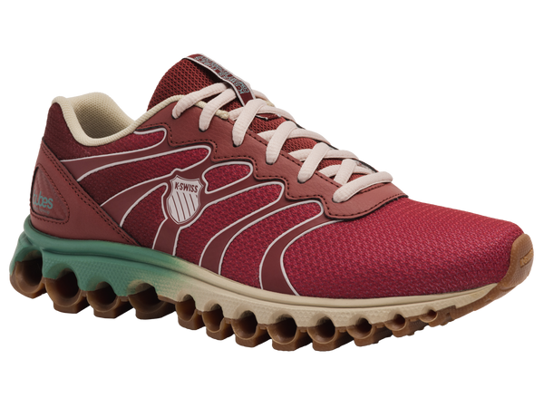 K Swiss TUBES 200 BRICK RED/GAMET ROSE/PRIMROSE PINK