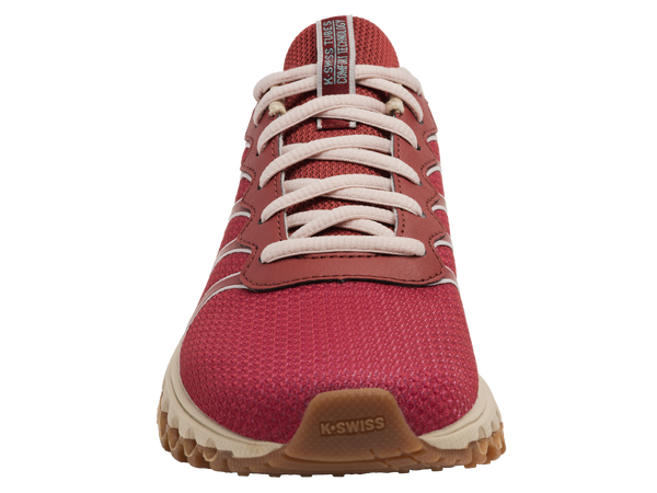 K Swiss TUBES 200 BRICK RED/GAMET ROSE/PRIMROSE PINK