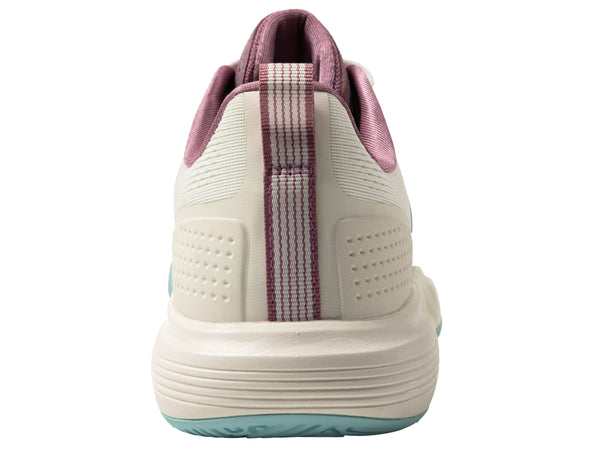 K Swiss ULTRA COURT PADEL WHITE/LILAS/PASTEL TURQUOISE