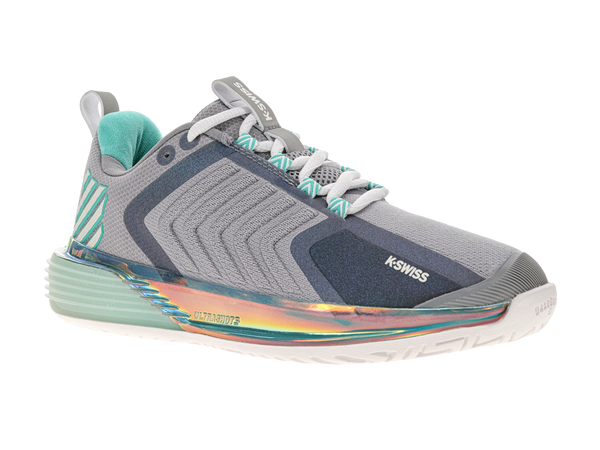 K Swiss ULTRASHOT 3 ALLOY/BRILLIANT WHITE/ TURQUOISE