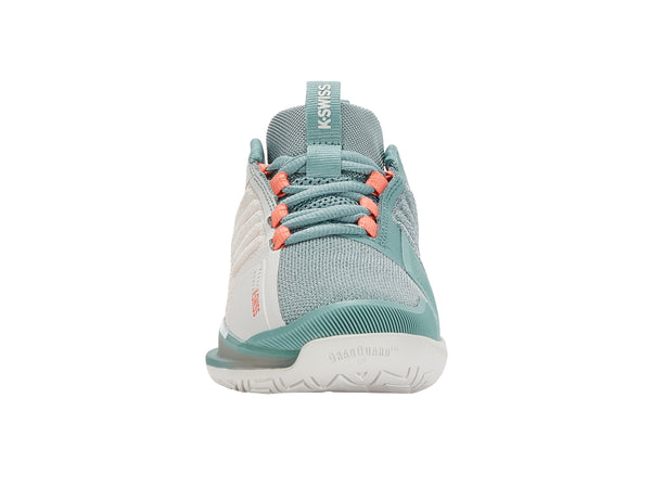 K Swiss ULTRASHOT 3 BLANC DE BLANC/NILE BLUE/DESERT FLOWER