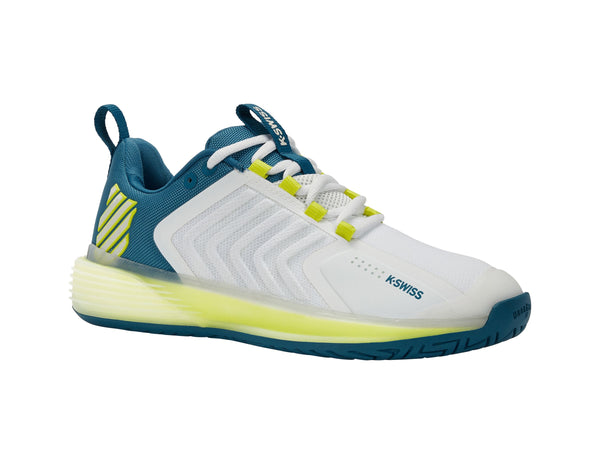 K Swiss ULTRASHOT 3 BRILLIANT WHITE/CELESTIAL/EVENING PRIMROSE
