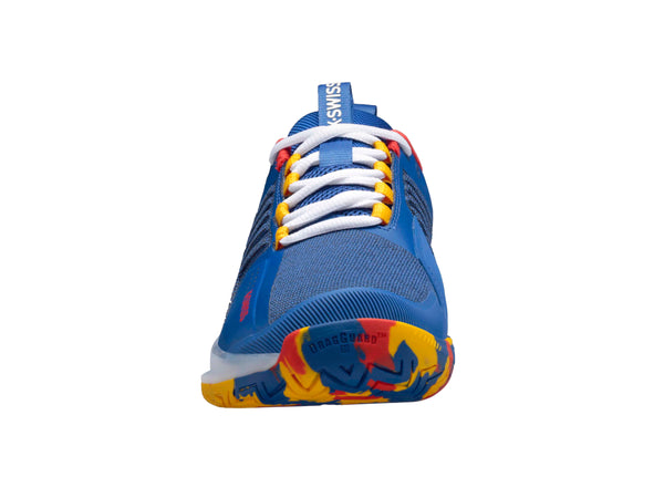 K Swiss ULTRASHOT 3 CLASSIC BLUE/BERRY RED/LEMON CHROME