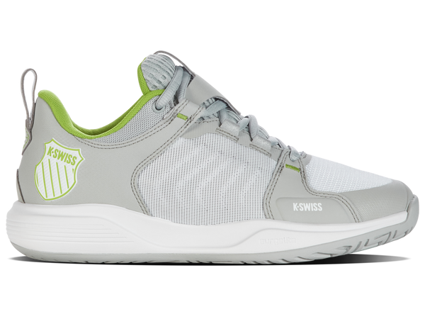 k swiss ULTRASHOT TEAM GRAY VIOLET/WHITE/LIME GREEN
