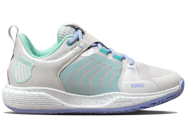 k swiss ULTRASHOT TEAM NIMBUS CLOUD/NEON PURPLE/NEON TEAL
