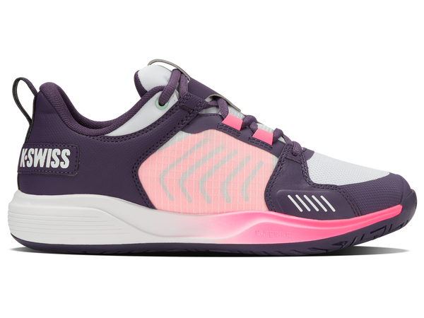 k swiss ULTRASHOT TEAM PURPLE PLUMERIA/WHITE/NEON PASTEL PINK