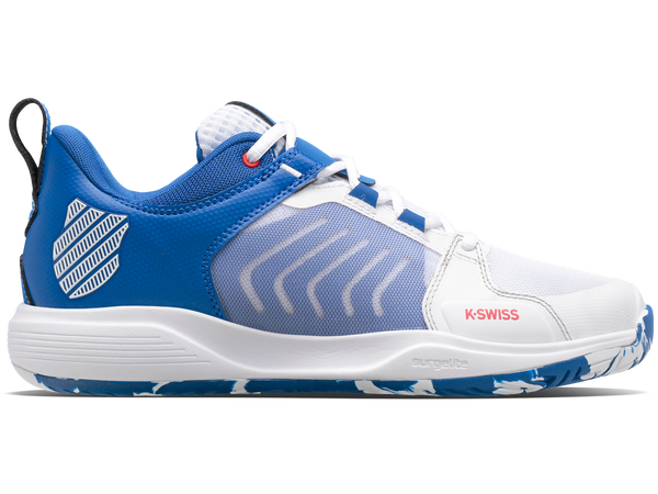 k swiss ULTRASHOT TEAM WHITE/CLASSIC BLUE/BERRY RED