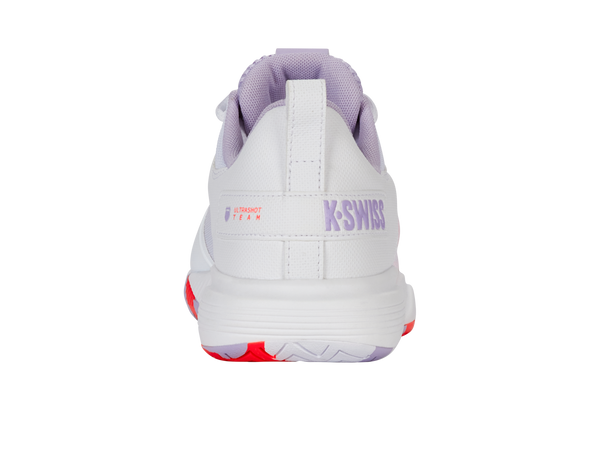 K Swiss ULTRASHOT TEAM WHITE/ORCHID PETAL/NEON BLAZE