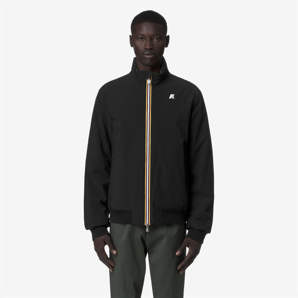 K Way ARSENE ST WARM REVERSIBLE BLACK PURE-GREEN BLACKISH