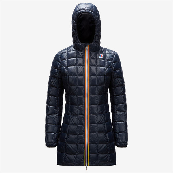 K Way DENISE THERMO PLUS.2 REVERSIBLE BLACK PURE-BLUE DEPTH