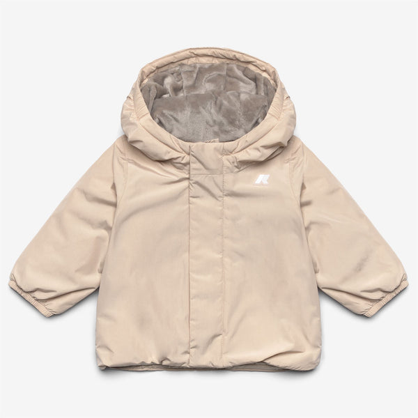 k way E. JACK SOFT TOUCH MARMOTTA PINK TINT-GREY GOAT