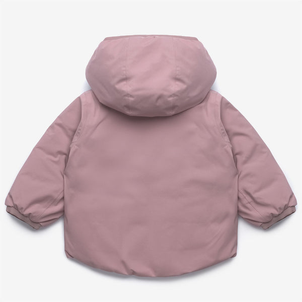 K Way E. JACK ST THERMO REVERSIBLE ROSE PINKISH-ROSE HUSHED