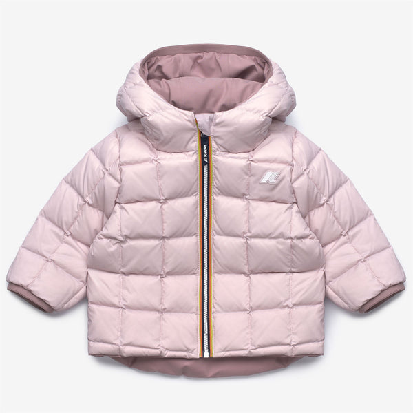 K Way E. JACK ST THERMO REVERSIBLE ROSE PINKISH-ROSE HUSHED