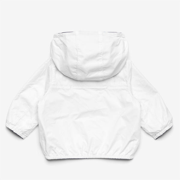 K Way E. JAKE PLUS.2 REVERSIBLE BLUE DEEP COBALT-WHITE