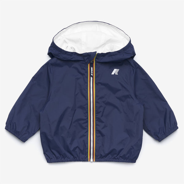 k way E. JAKE PLUS.2 REVERSIBLE BLUE DEEP COBALT-WHITE