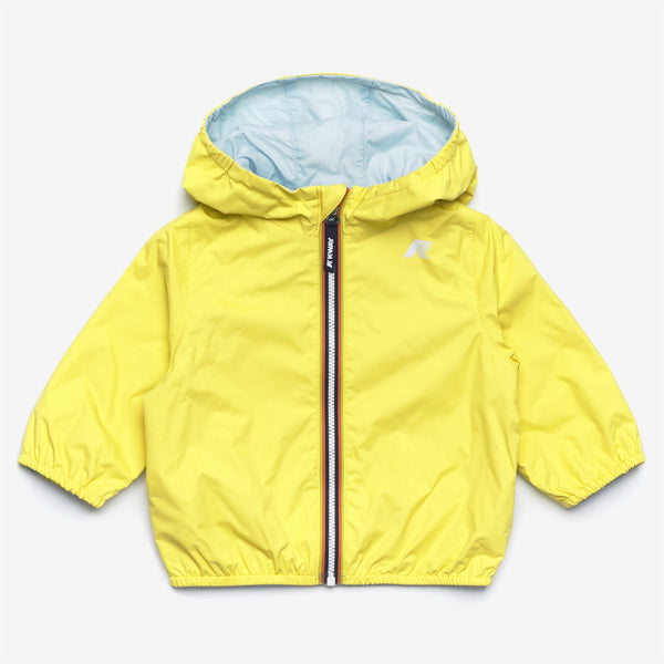 k way E. JAKE PLUS.2 REVERSIBLE GREEN ACACIA-BLUE BABY