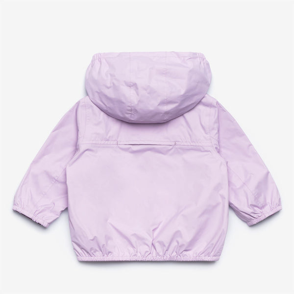 K Way E. JAKE PLUS.2 REVERSIBLE VIOLET LT LILAC-VIOLET