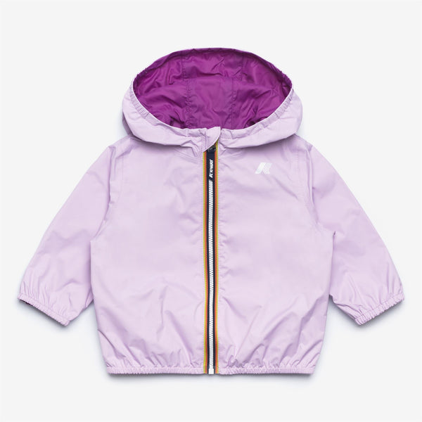 k way E. JAKE PLUS.2 REVERSIBLE VIOLET LT LILAC-VIOLET